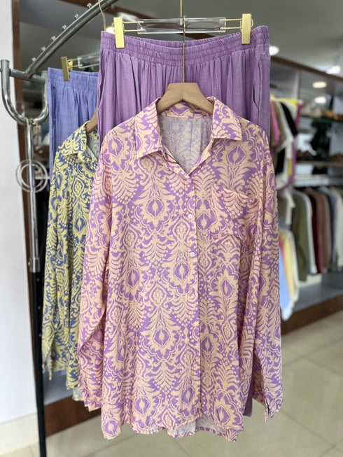 Summer Casual Printed Co-Ord Sets